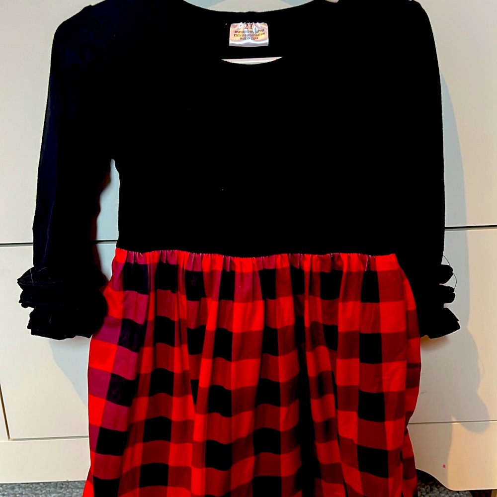 2T plaid dress